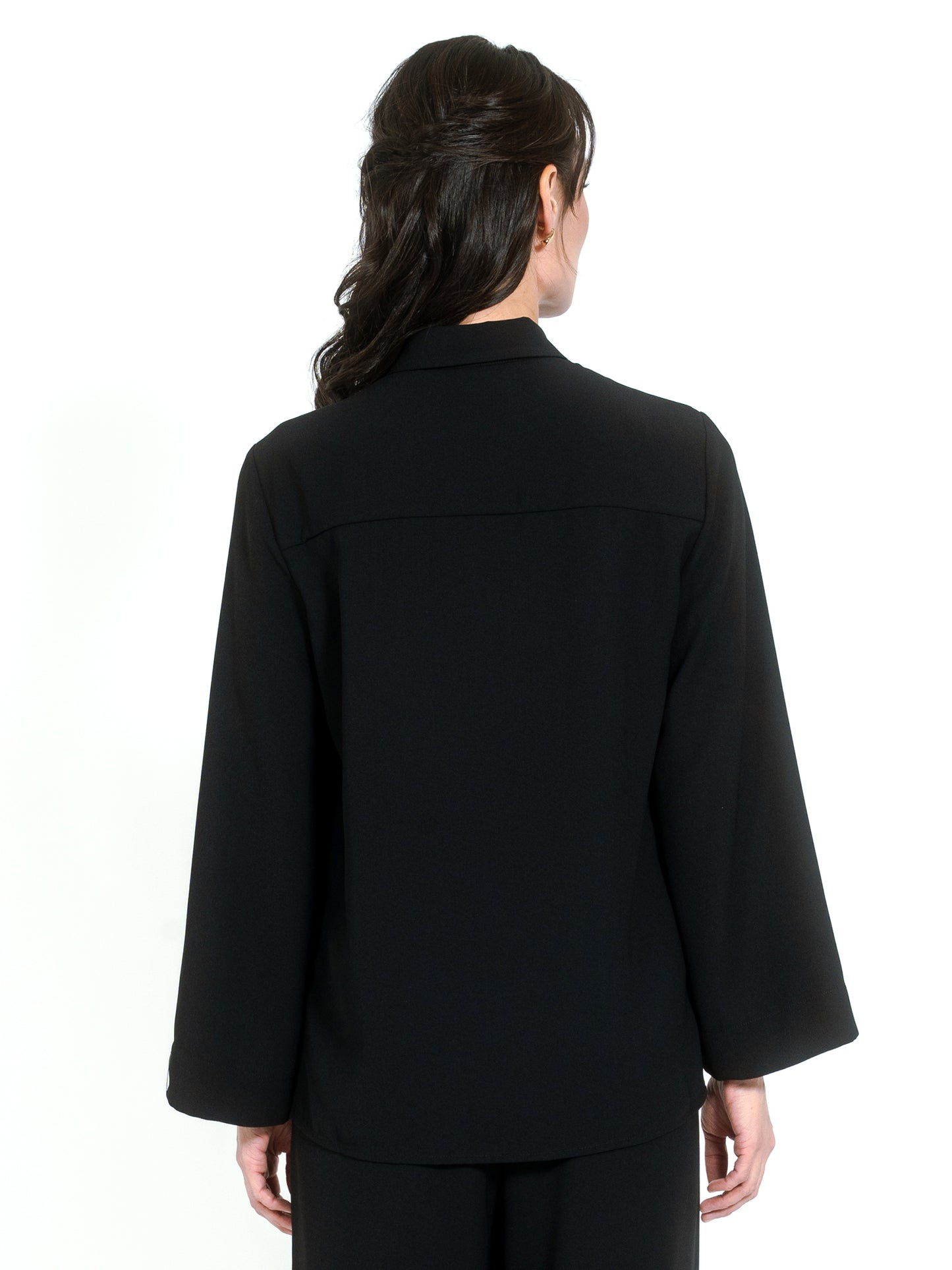 Recyceltes Hemd, neuer breiter Knopf