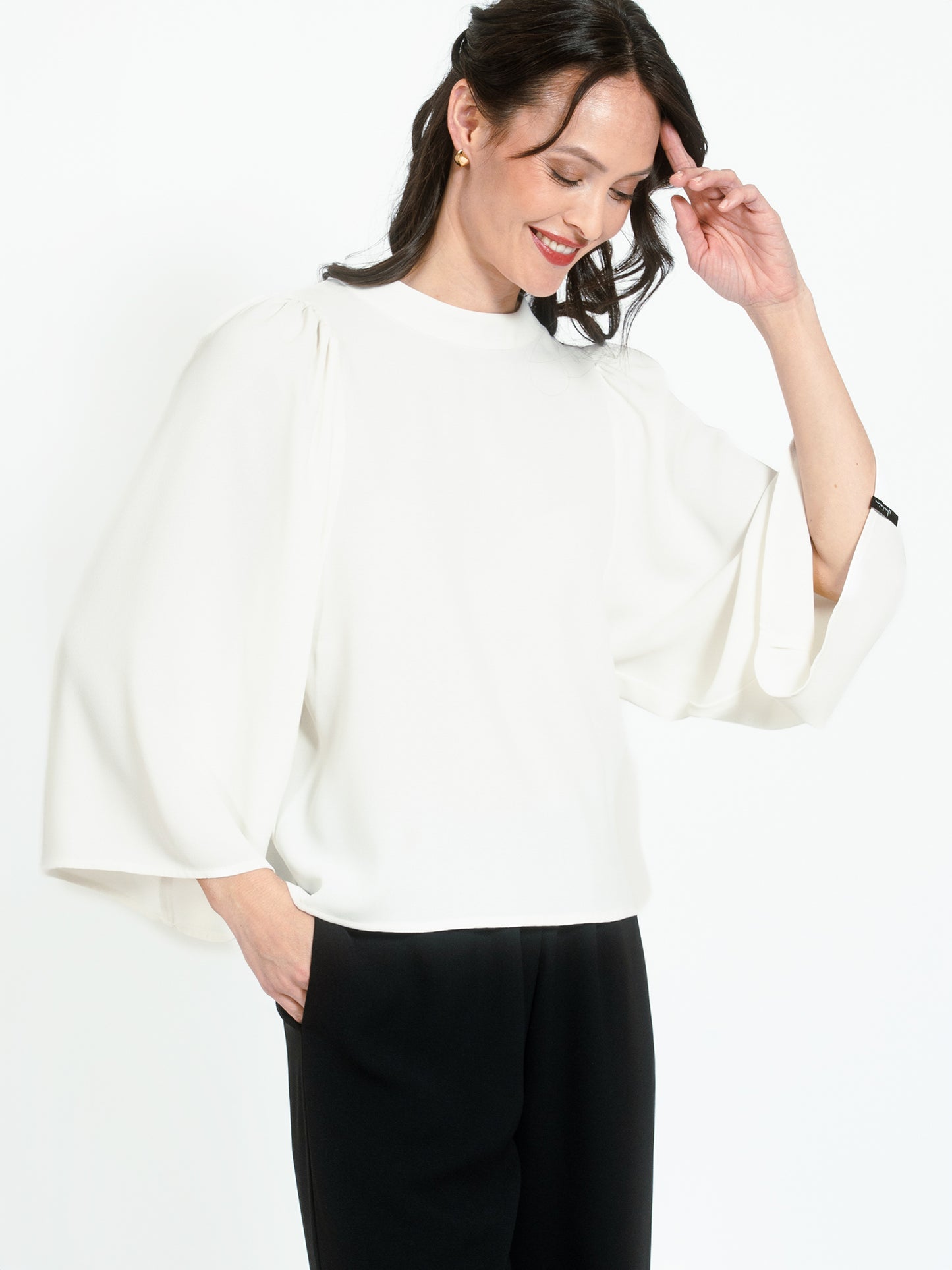 Recycelte Bluse Yes Party