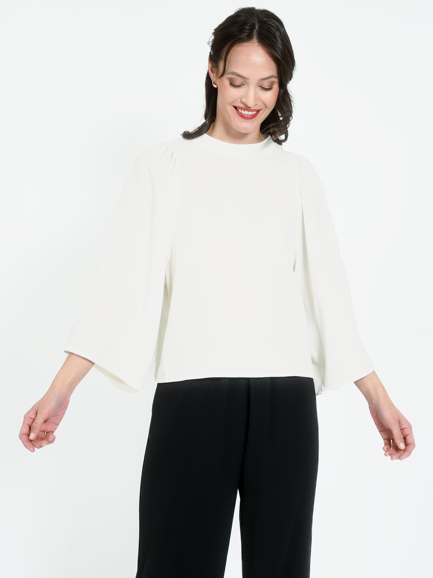 Recycelte Bluse Yes Party